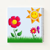 Tuinillustratie Notitieboek (Achterkant)