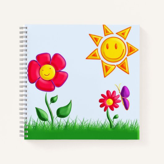 Tuinillustratie Notitieboek (Voorkant)