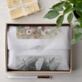 Tuininsecten en bloemenontbinding tissuepapier (Geschenk)