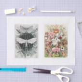 Tuininsecten en bloemenontbinding tissuepapier (Craft)