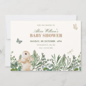 Tuinkabouter babyshower kaart (Voorkant)