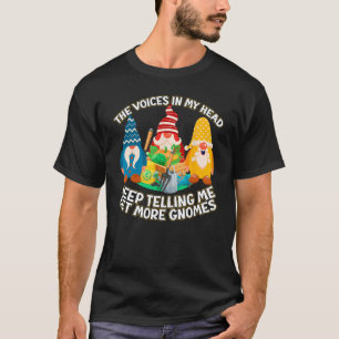 Tuinkabouter Gnomies Decoratie Tuinieren Tuinman T-shirt