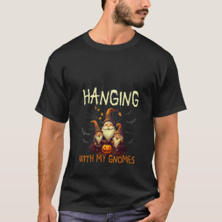 Tuinkabouter Halloween Trick Or Treat Griezelige T T-shirt