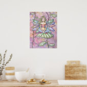 Tuinkabouter Kunst Poster Print (Keuken)