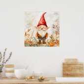 Tuinkabouter Poster (Keuken)