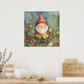 Tuinkabouter Poster (Keuken)