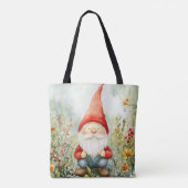 Tuinkabouter Tote Bag (Achterkant)