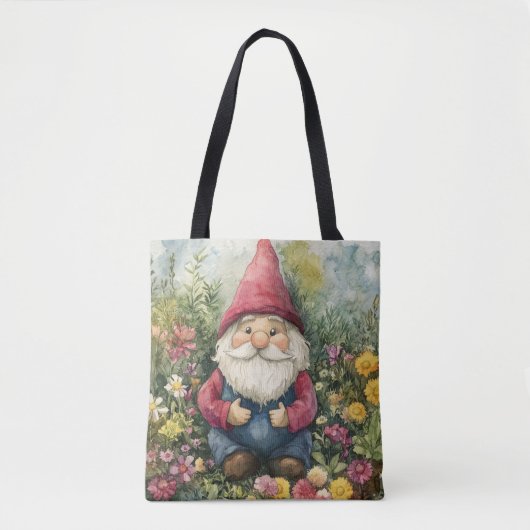 Tuinkabouter Tote Bag (Voorkant)