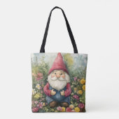 Tuinkabouter Tote Bag (Achterkant)