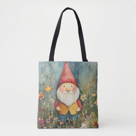 Tuinkabouter Tote Bag (Voorkant)