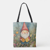 Tuinkabouter Tote Bag (Achterkant)