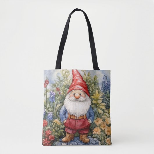 Tuinkabouter Tote Bag (Voorkant)