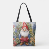 Tuinkabouter Tote Bag (Achterkant)