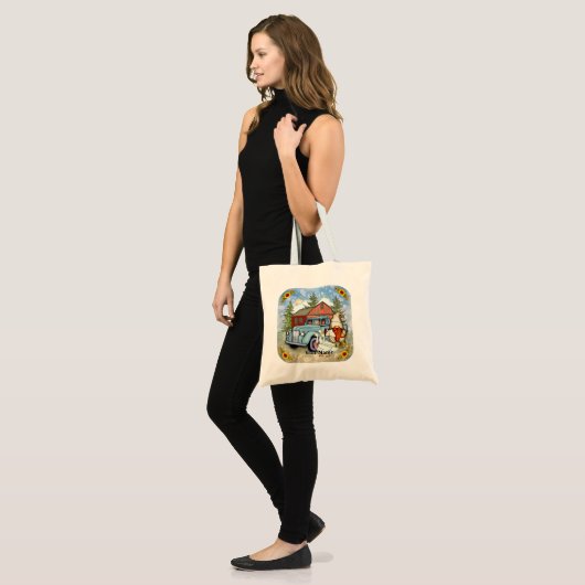 Tuinkabouter Tote Bag (Voorkant (model))