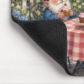 Tuinkabouters die Cupcakes eten Muismat (Hoek)