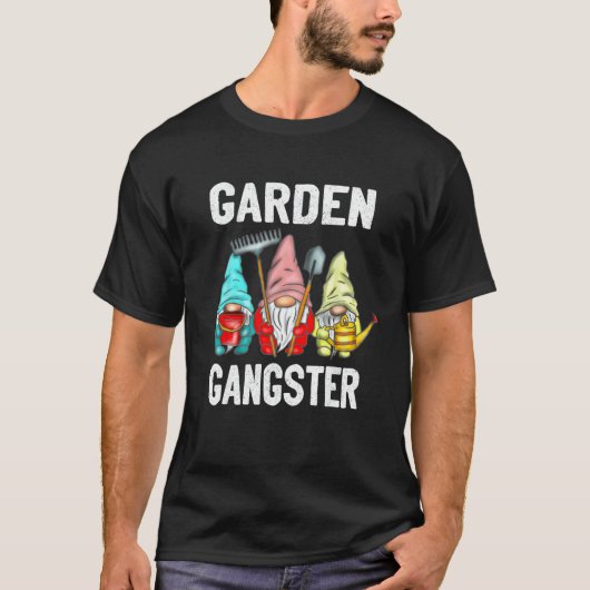 Tuinkabouters Funny Tuinman meme Kabouter T-shirt (Voorkant)