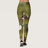Tuinkabouters: Humoristische Flora Fauna. Leggings (Achterkant)