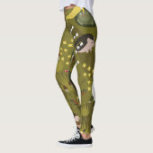 Tuinkabouters: Humoristische Flora Fauna. Leggings (Links)