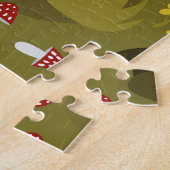 Tuinkabouters: Humoristische Flora Fauna. Legpuzzel (Zijkant)