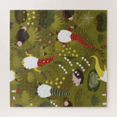 Tuinkabouters: Humoristische Flora Fauna. Legpuzzel (Horizontaal)