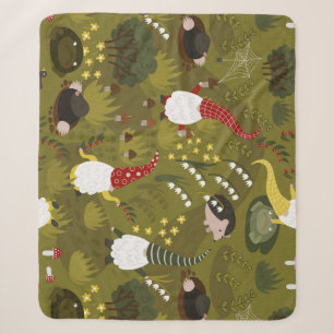 Tuinkabouters: Humoristische Flora Fauna. Sherpa Deken