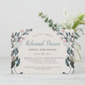 tuinkam | Egghshell Bloemenbruiloft Kaart (Staand voorkant)
