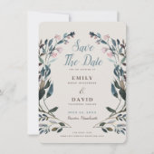 tuinkam | eierschaal | Bruiloft Bewaar de datum Save The Date (Voorkant)