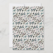 tuinkam | eierschaal | Huwelijksuitnodiging Kaart (Achterkant)