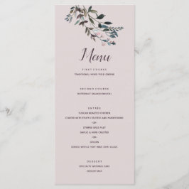 tuinkam | Mauve Paarse Bloemen Bruiloft Script Menu