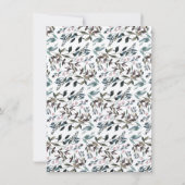 tuinkam | Rustieke Kraft bruiloft Save The Date (Achterkant)