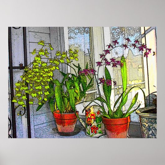 Tuinkamer Poster (Voorkant)