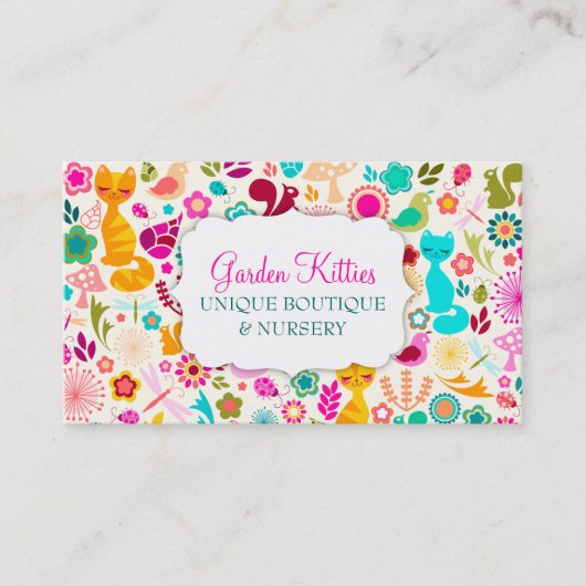 TuinKat Visitekaartje (Voorkant)