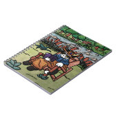 Tuinkat voor gebruik buitenshuis notitieboek (Linkerzijde)