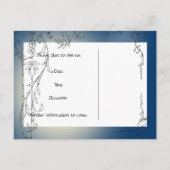 Tuinkatten Sla de datum op Aankondigingskaart (Achterkant)