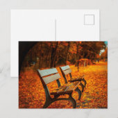 Tuinkerken in het najaar briefkaart (Voorkant / Achterkant)