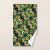 Tuinkers Tomaten Abstracte Natuur Bad Handdoek (Handdoek)