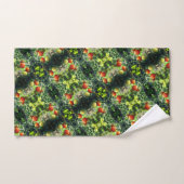 Tuinkers Tomaten Abstracte Natuur Bad Handdoek (Handdoek)