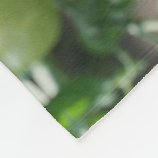 Tuinkers Tomaten Abstracte Natuur Fleece Deken (Hoek)