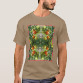 Tuinkers Tomaten Abstracte Natuur T-shirt (Voorkant)