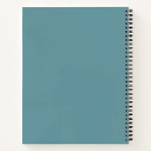 Tuinkikker Spiraal Notebook Notitieboek (Achterkant)