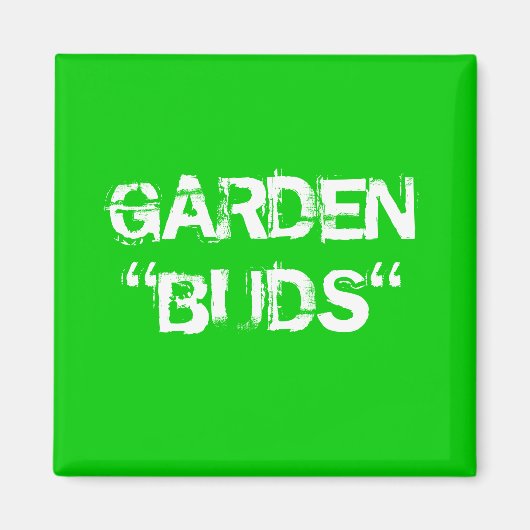 TUINKNOPPEN MAGNEET (Voorkant)