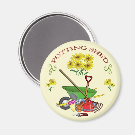 Tuinkrabben Magnet (Voorkant / Achterkant)