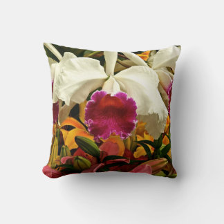 Tuinkussen met bloemen in bloei kussen