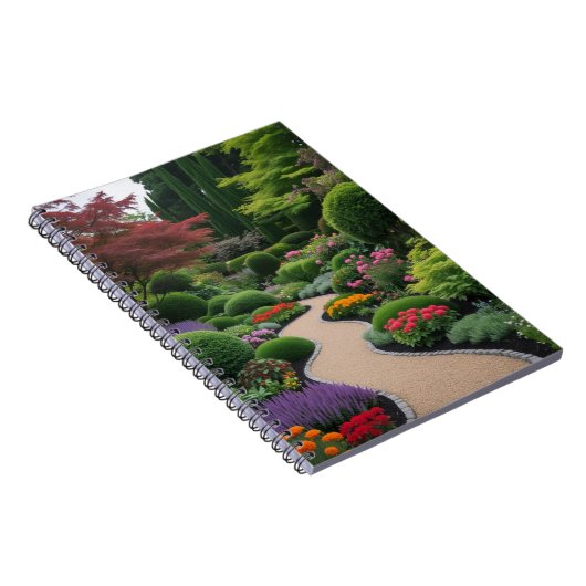 tuinlandschap notitieboek (Rechterzijde)