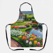 tuinlandschap schort (Voorkant)