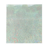 Tuinlandschap van Gustav Klimt Notitieblok (Voorkant)