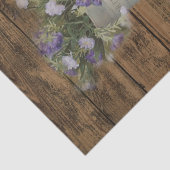 tuinlavender rustin country barn wood tissuepapier (Detail)