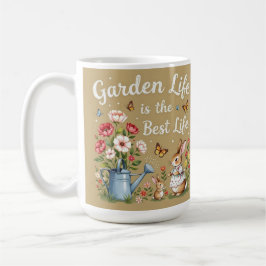 Tuinleven is het beste leven Koffiemok