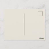 Tuinleven, Libel, Peer, Anjer en Insect Briefkaart (Achterkant)