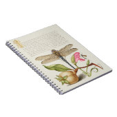 Tuinleven, Libel, Peer, Anjer en Insect Notitieboek (Rechterzijde)
